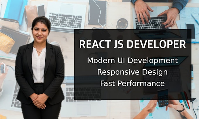 be your frontend web react js developer
