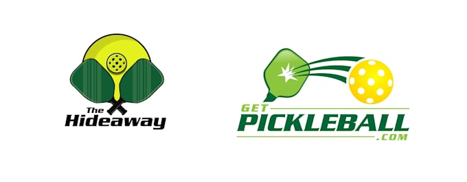 create pickleball logo design within 24 hours