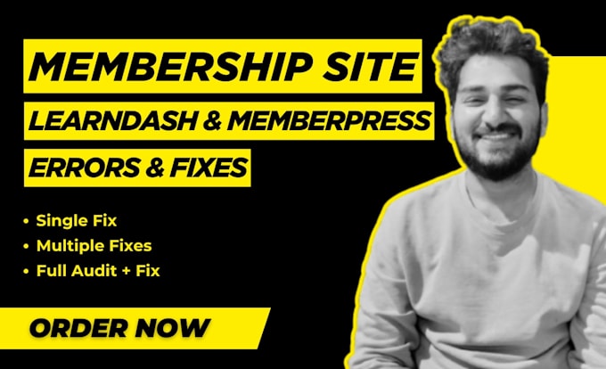 fix wordpress membership site, learndash and memberpress errors