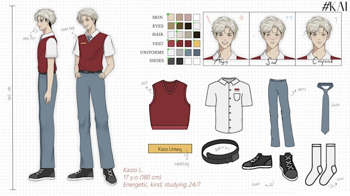 Design a character for you by Artshaworks | Fiverr