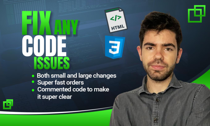 Fix code of html or css by Felipereyweb | Fiverr