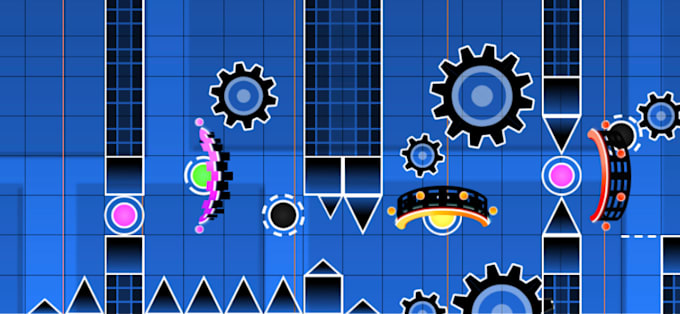 Create a geometry dash layout for you by Erase_minds | Fiverr