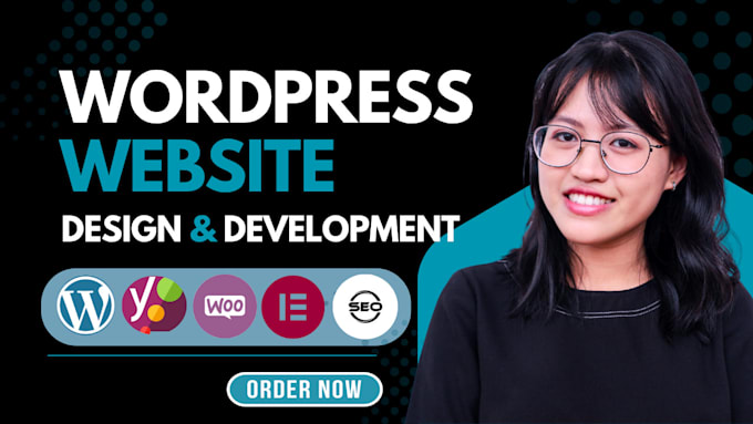 design and develop a responsive wordpress website