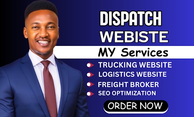 create moving company, logistics, trucking, dispatch, freight, hauling website