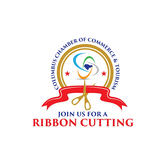 design strange unique tourism and cutting logo