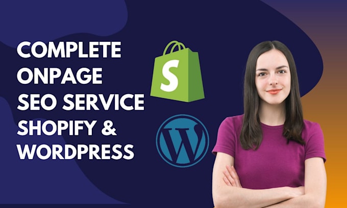 do complete onpage SEO optimization service for wordpress and shopify