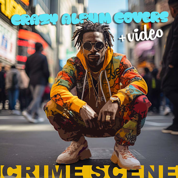 create mixtape cover and album cover design , video edits