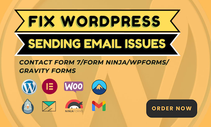 fix wordpress not sending email issues using  SMTP server