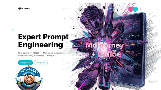 do prompt engineering , ai image generation,midjourney and dall e prompt