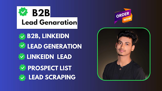 b2b lead generation and verified linkedin leads