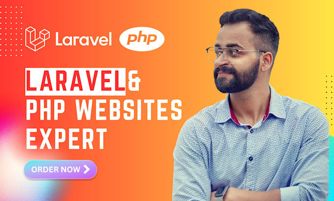 create custom laravel or php framework website