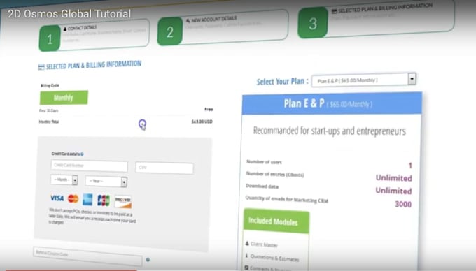 create video tutorial for your site or software