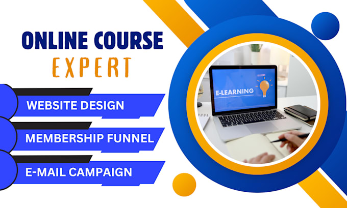 redesign your online course website on kajabi, teachable or learnworlds