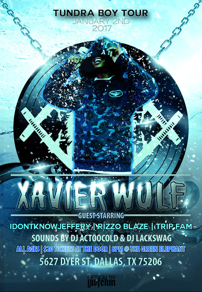 Design your event flyer by chasetpound fiverr