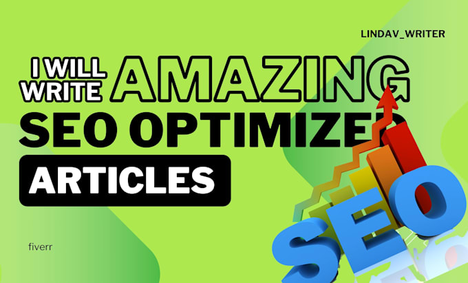write high quality  SEO optimized articles and blog posts for you