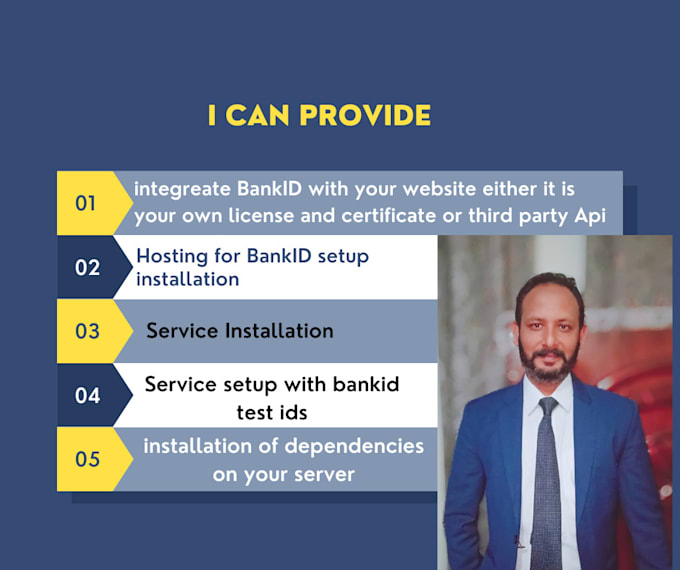 integrate bankid system to your website
