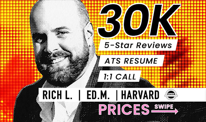 write and upgrade your resume, cv, cover letter, linkedin