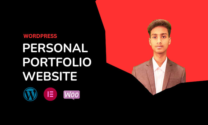 Build and design a portfolio website with wordpress by Code_with_sami ...