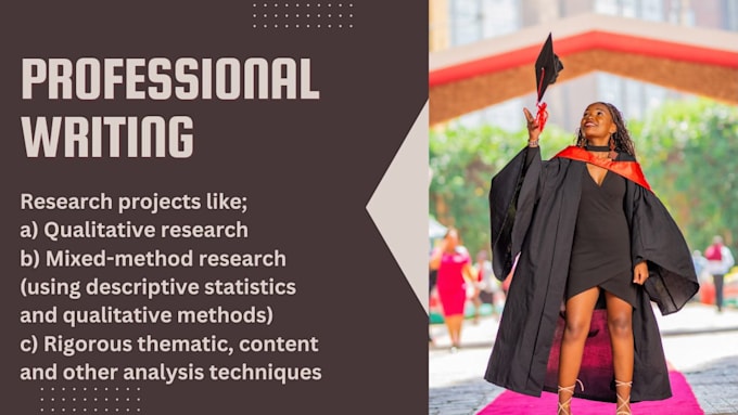 write quality research projects