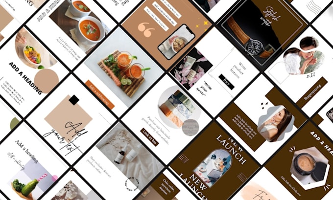 Share premade editable canva instagram templates
