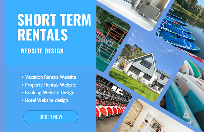 Build short term rental website airbnb vacation rental website