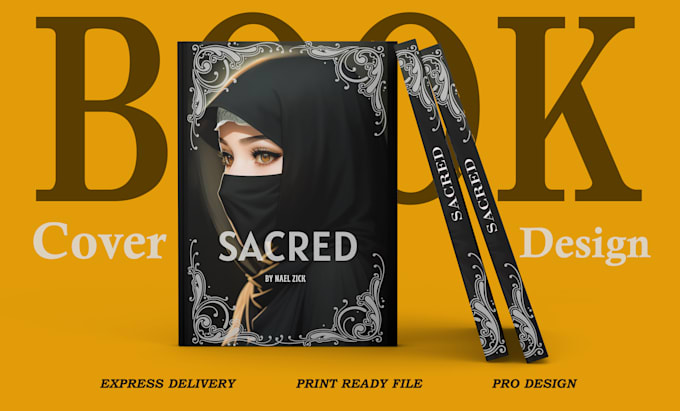 design a complete kindle, paperback, and audiobook cover set