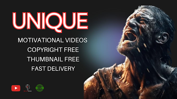 create monetizable motivational videos for youtube