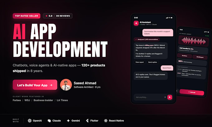 create chatgpt, ai chatbot, openai app or ai app