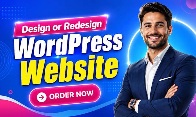 design, redesign wordpress website that grow your business