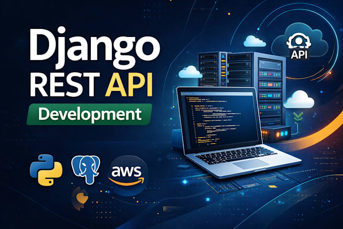 develop python django rest api for web or mobile application