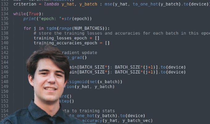Write a python script for you by Duncanmays | Fiverr image.