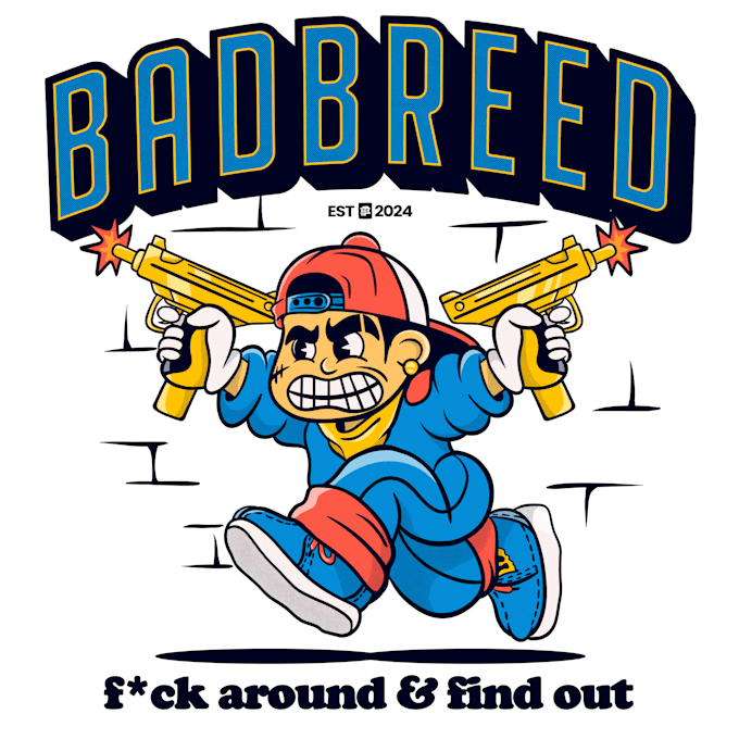 design t shirt in modern streetwear style