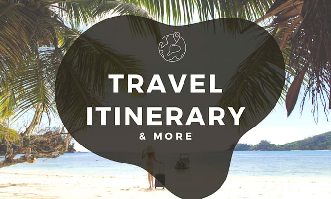 plan and create your personalized travel itinerary