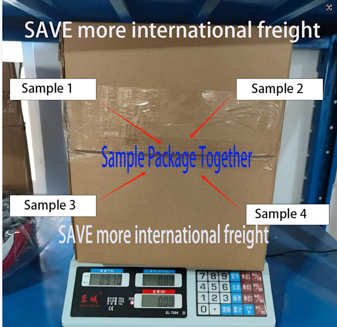 collect amazon samples from chinese suppliers repackage and ship them to you