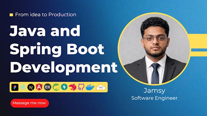 do java, spring boot backend projects with spring security and jwt, rest api