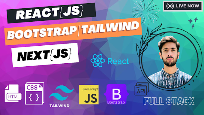 develop react and nextjs website