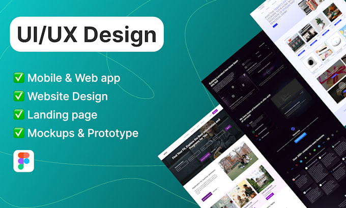 Do figma website design, figma landing page, website design figma ...