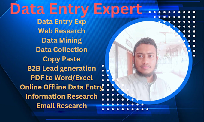 do data entry, copy paste, data mining, web research