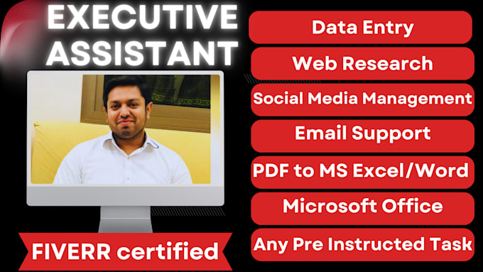 personal administrative virtual assistant, general executive research assistant