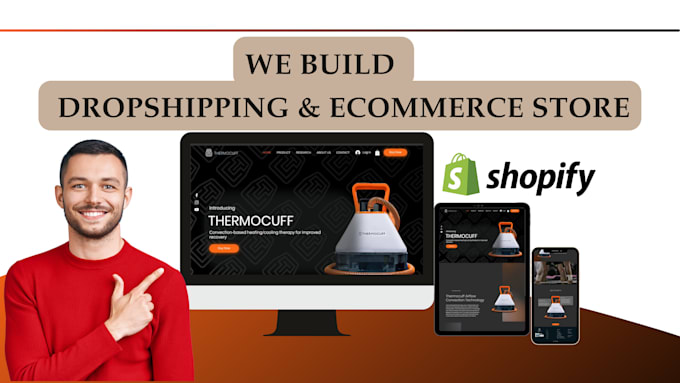 build shopify dropshipping stores for passive income