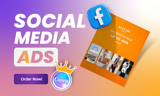 do facebook, instagram post and ad creative