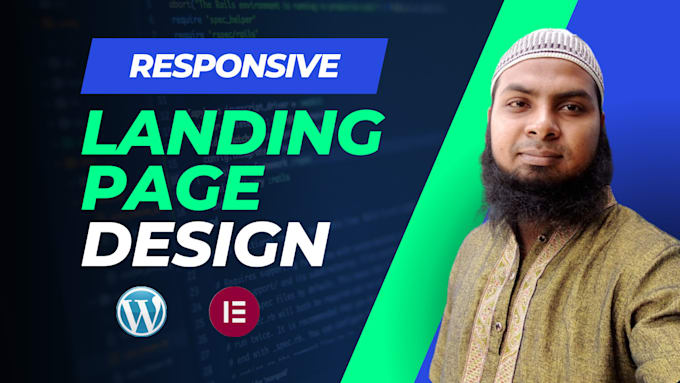 Do responsive landing page design by Rafsanzani | Fiverr