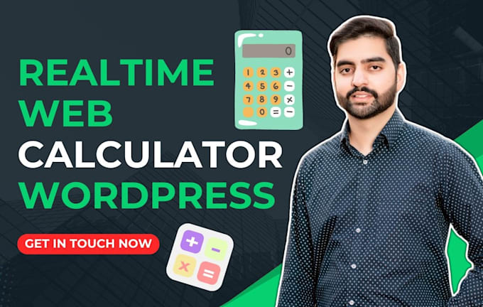build complex custom calculator on wordpress website