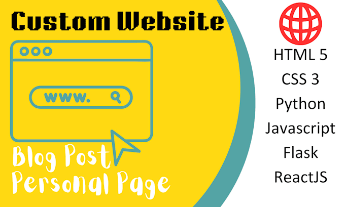 Design a website using python and flask by Ayesh_web | Fiverr