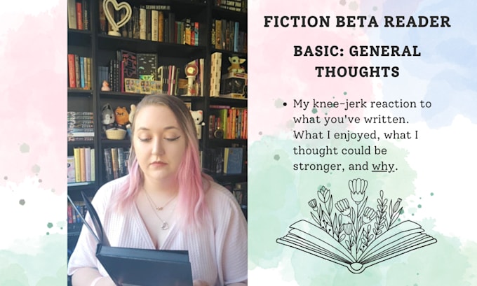 beta read drafts for fiction authors using literary analysis