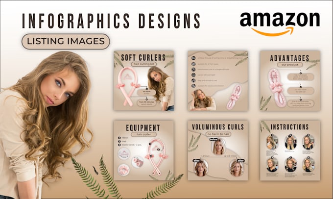 Do amazon infographics, lifestyle, and listing by Muza_designer | Fiverr