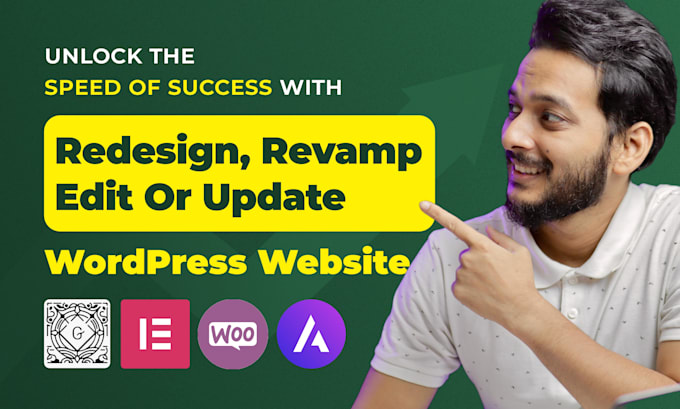 design, redesign, revamp or clone wordpress website