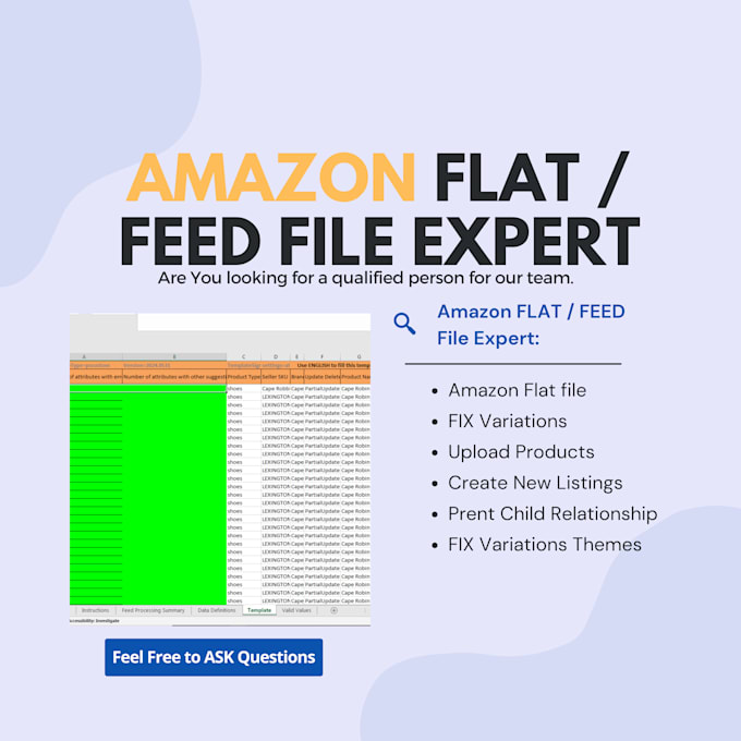 do amazon product listing product upload flat file variation listing expert