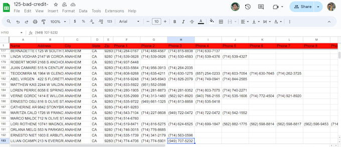 build cold calling and cold emailing list