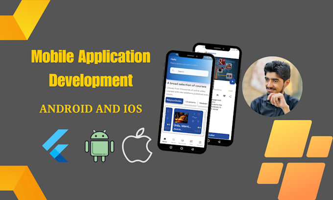 be mobile app developer for android and ios app
